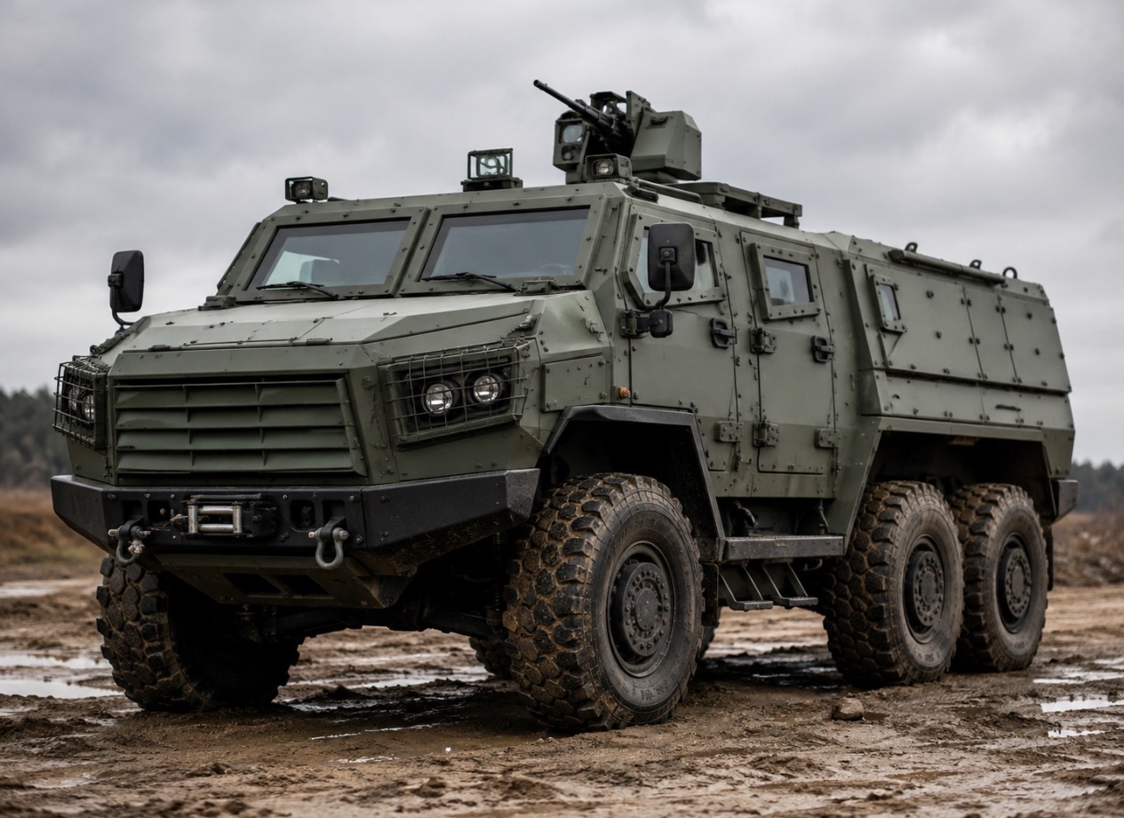 6x6 Zırhlı Personel Aracı
