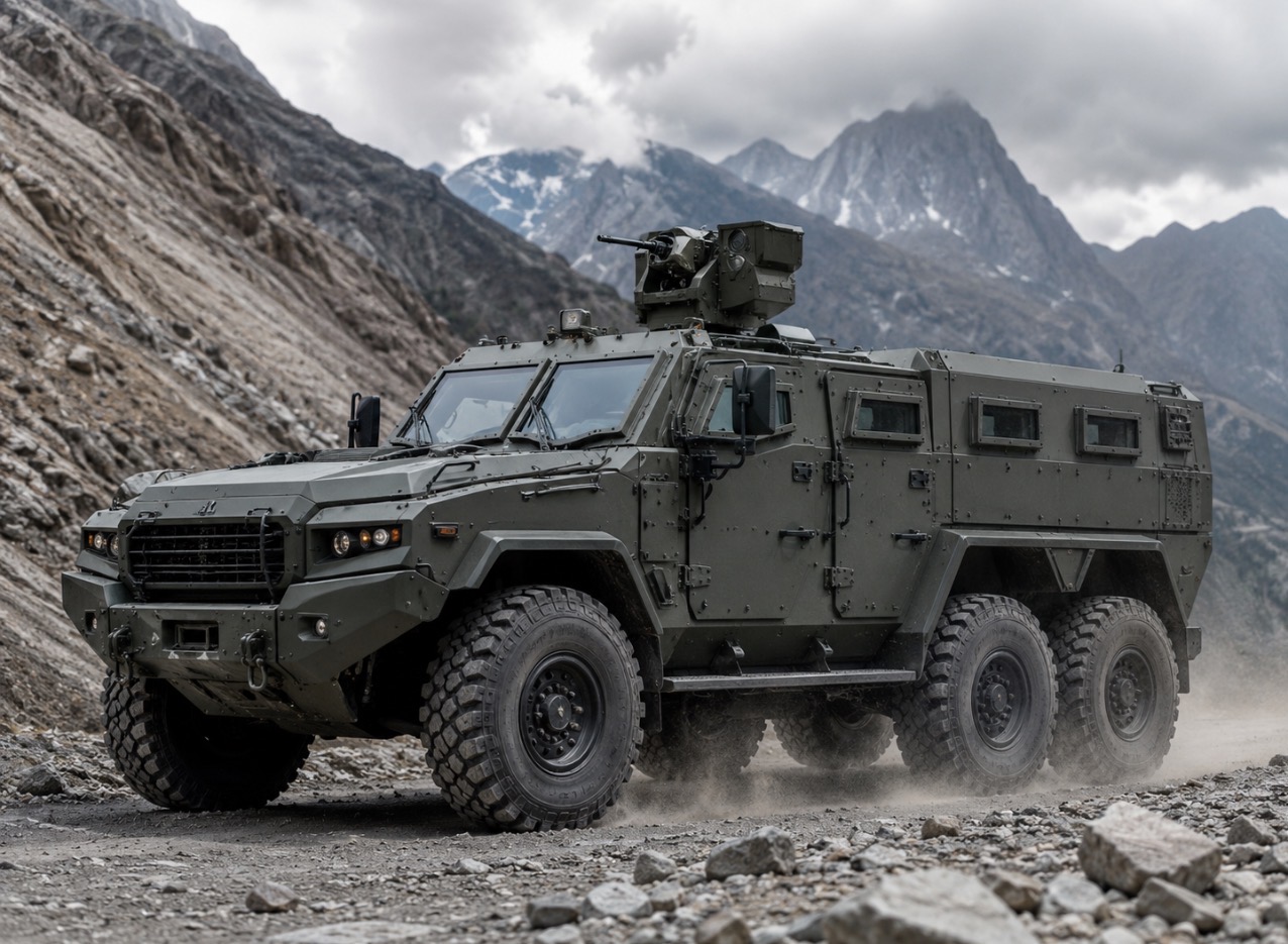 6x6 Zırhlı Personel Aracı
